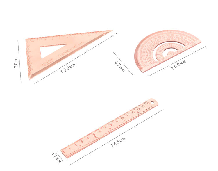 Mini Stationery Ruler set