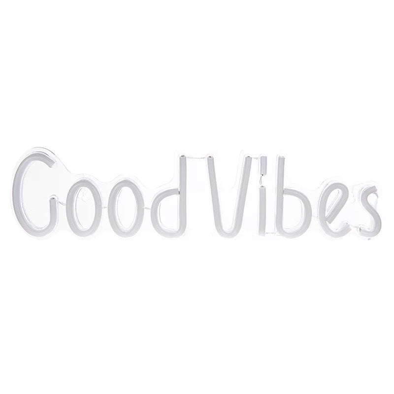 Good Vibes neon light