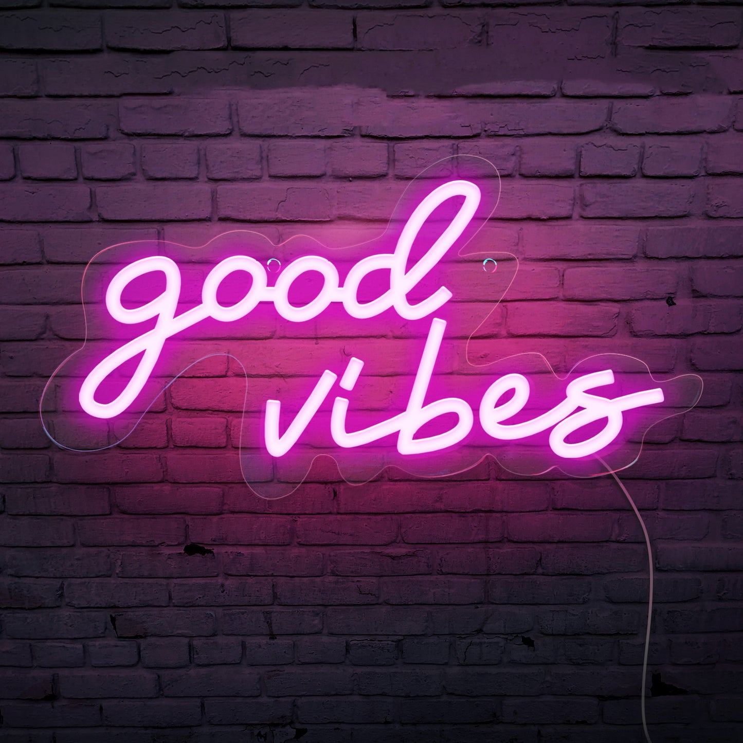 Neon Good Vibes Light