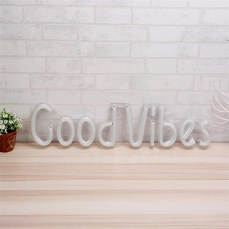 Good Vibes neon light