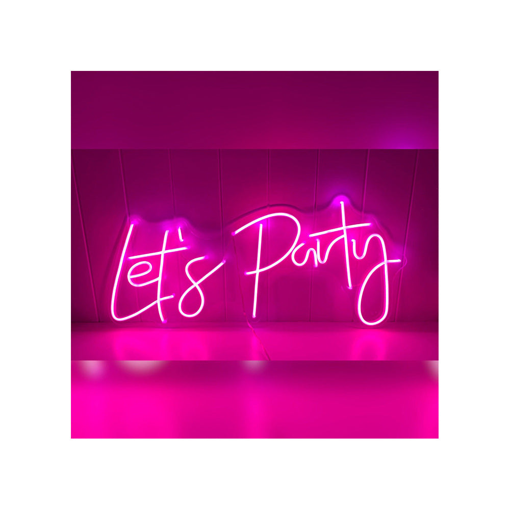 Let's Party Neon Sign