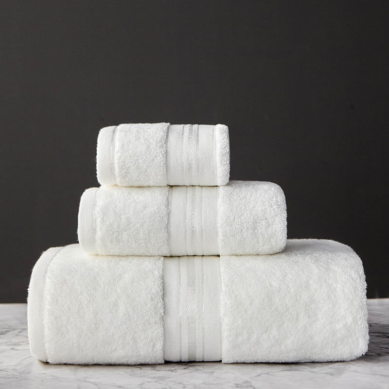 Thick Cotton Towel Set