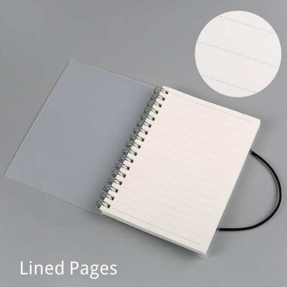 Plastic Cover Notebook