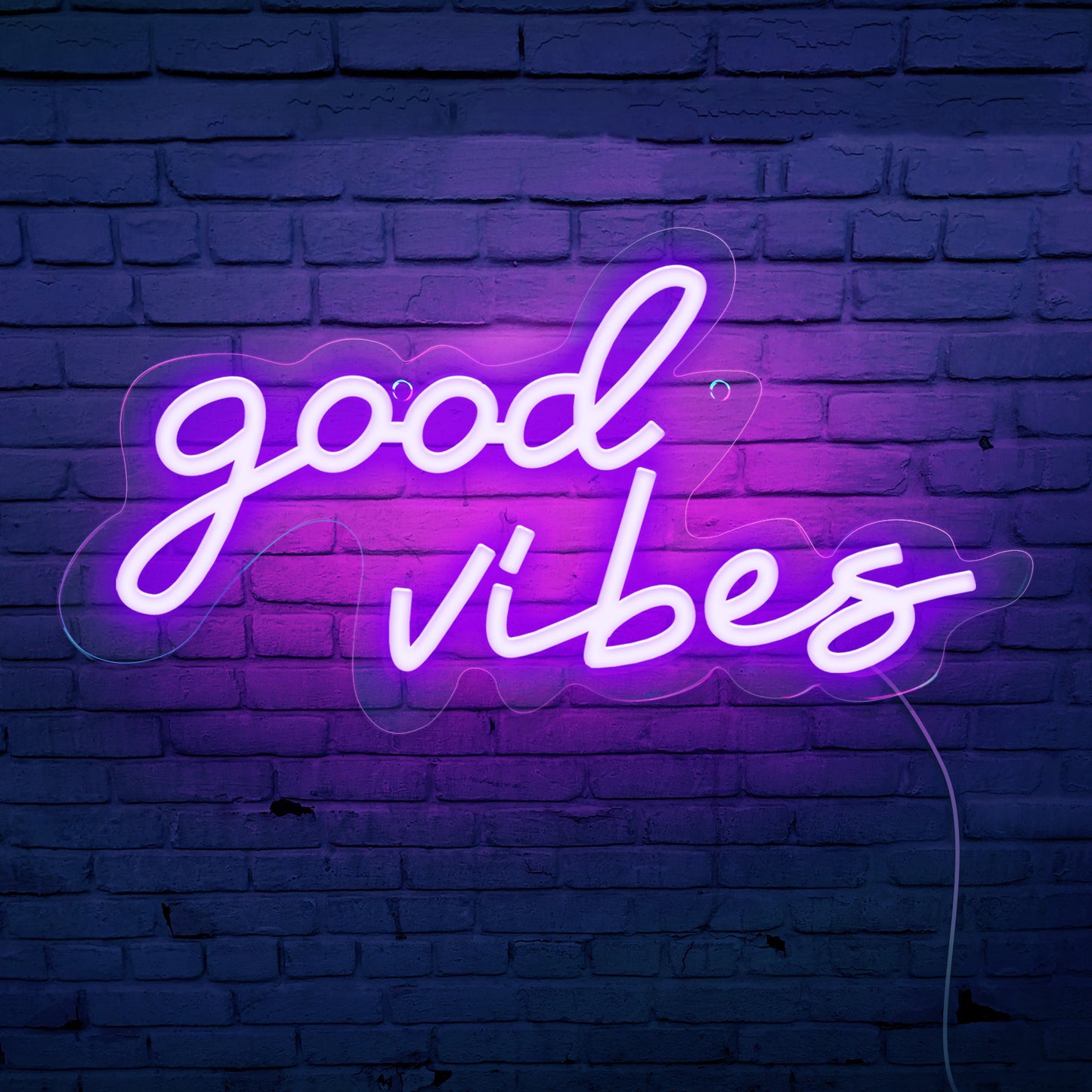 Neon Good Vibes Light